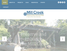 Tablet Screenshot of millcreekpartnership.org